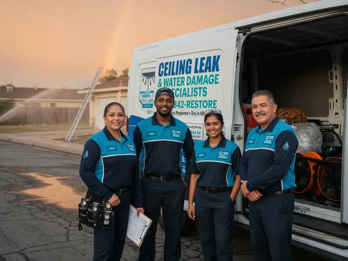 Ceiling Leak Cleanup company in Barnard, VT