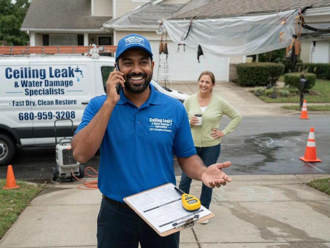 Ceiling Leak Cleanup Barnard, VT FAQs